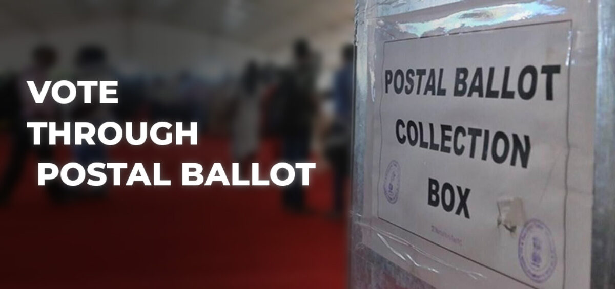 Vote Through Postal Ballot