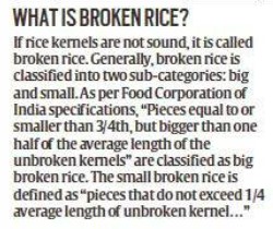 Broken rice