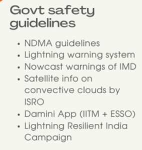 Govt safety for How lightning kills