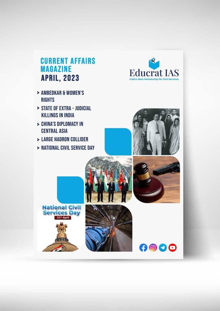 Download Educrat IAS Current Affairs Magazine - April 2023