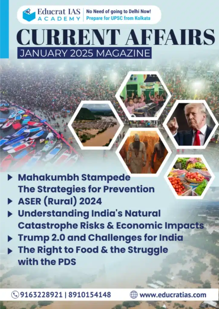 Download Educrat IAS Current Affairs Magazine - January 2025
