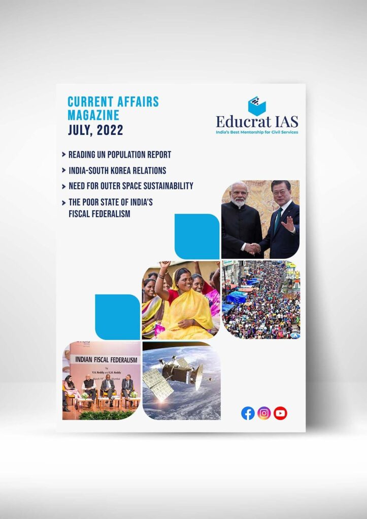 Download Educrat IAS Current Affairs Magazine - July 2022