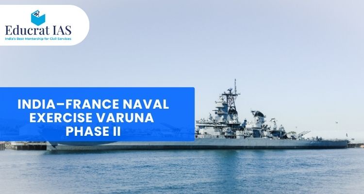 India–France Naval Exercise Varuna Phase II