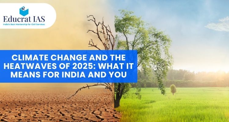 Climate Change and the Heatwaves of 2025: What It Means for India and You