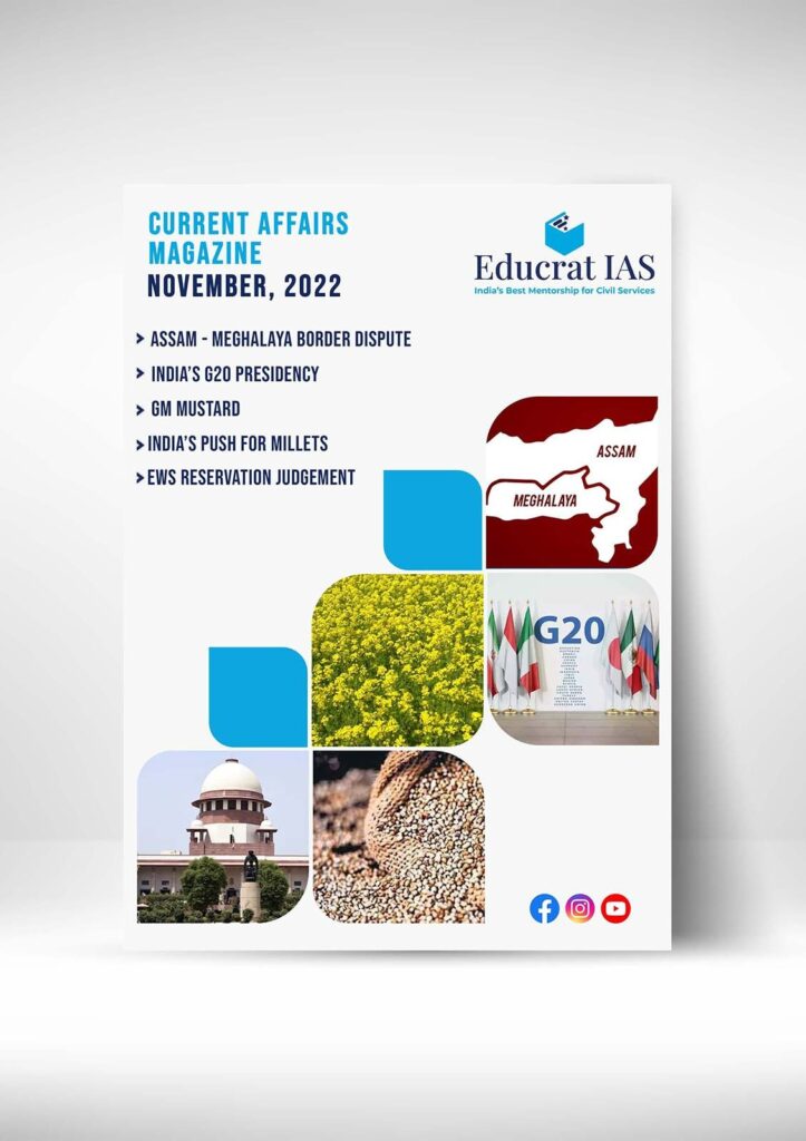 Download Educrat IAS Current Affairs Magazine - November 2022