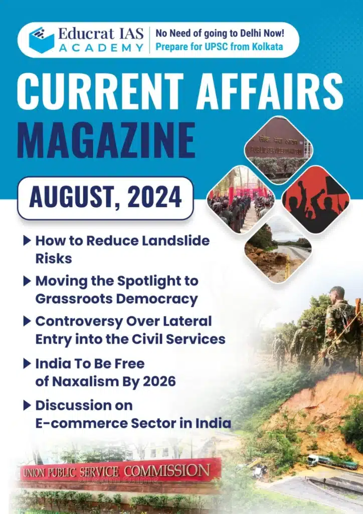 Download Educrat IAS Current Affairs Magazine - August 2024