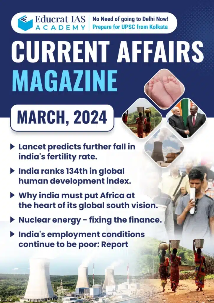 Download Educrat IAS Current Affairs Magazine - March 2024