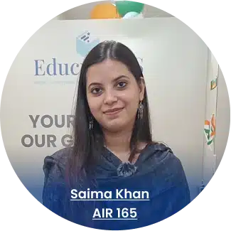 UPSC topper Saima Khan