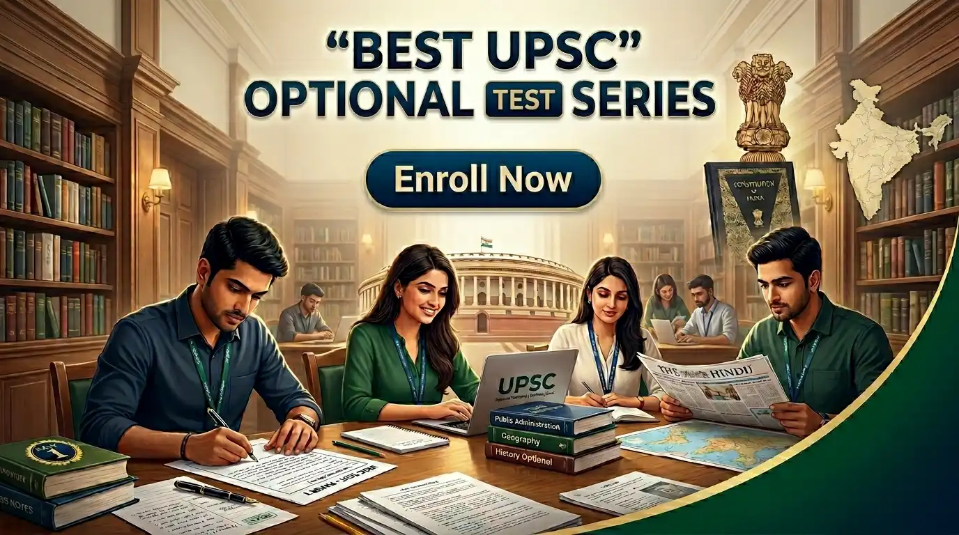 Best Upsc Optional Test Series 2026