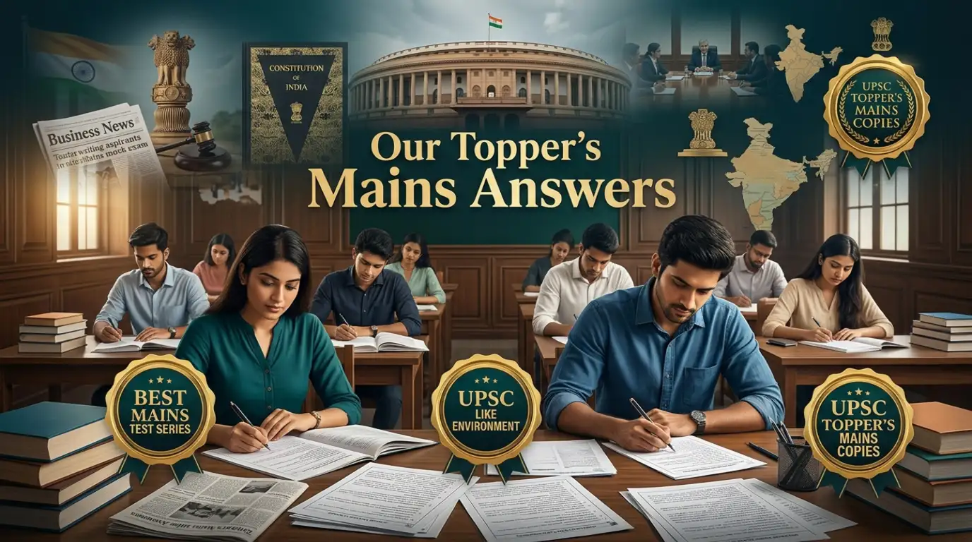 UPSC toppers answer copies and writing strategy for civil services exam