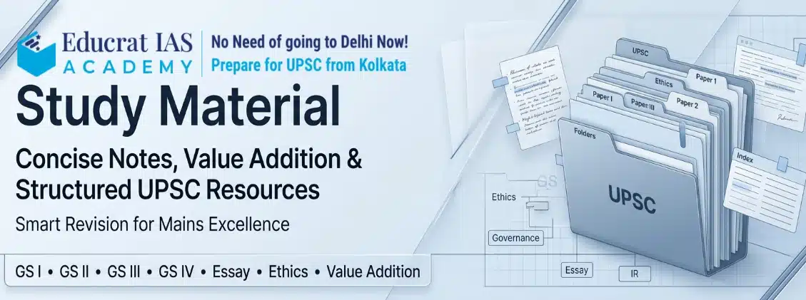 UPSC study material for civil services exam preparation