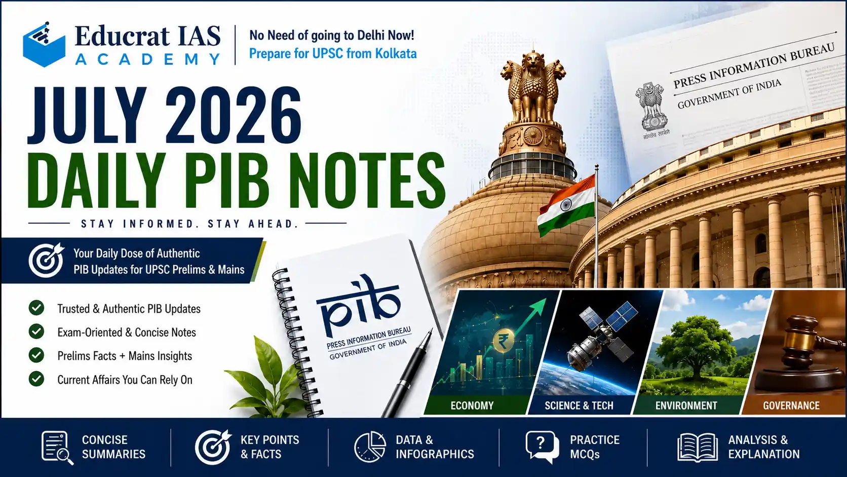 July 2026 Daily PIB Notes
