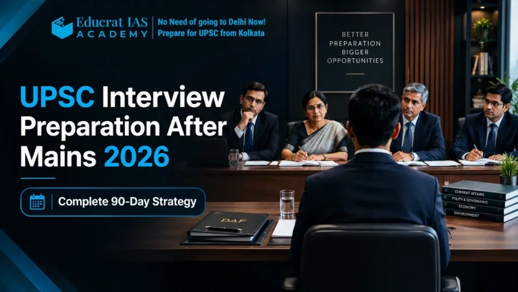 UPSC Interview Preparation After Mains 2026