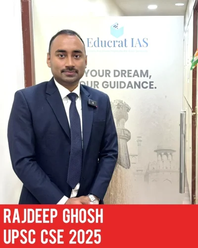 UPSC 2025 Interview Candidate Rajdeep Ghosh