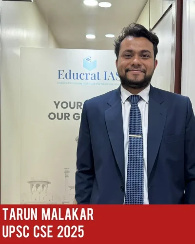 UPSC CSE 2025 Interview Candided Tarun Malakar - Educrat IAS