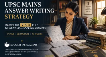 UPSC Mains Answere Writing Strategy